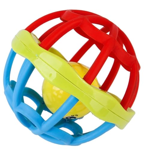 OLACD Spielzeug für Welpen, Kätzchen, bunt, kauen, kratzfest, bissfest, kauen, hohler Klangball, Haustier-Ball für Haustiere OLACD Spielzeug für Welpen, Kätzchen, bunt, kauen, kratzfest, bissfest, kauen, hohler Klangball, Haustier-Ball für Haustiere von OLACD