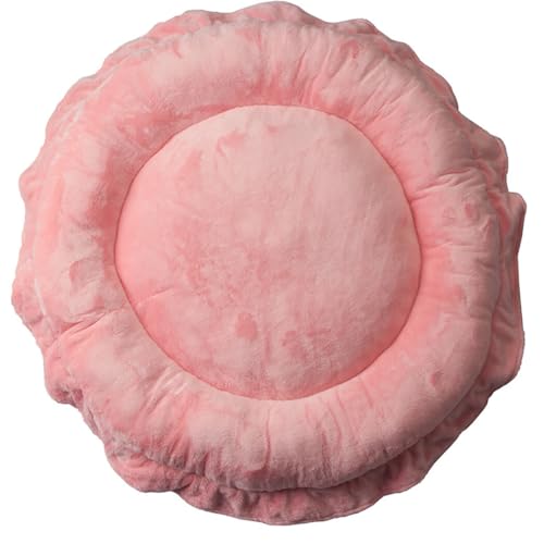 OLACD Tragbares Kissen für Haustiere, rund, Kätzchen, Plüsch: gemütlich, niedlich, für den Winter, wärmend, dickes Bett OLACD Tragbares Kissen für Haustiere, rund, Kätzchen, Plüsch: gemütlich, niedlich, für den Winter, wärmend, dickes Bett von OLACD