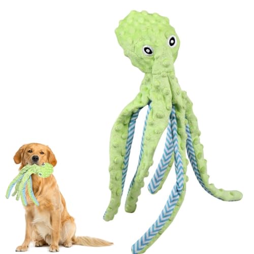 OLACD Tragbares Octopus Quietschendes Hundespielzeug Interaktives Haustier Zuhause Lange Lustige Dekoration OLACD Tragbares Octopus Quietschendes Hundespielzeug Interaktives Haustier Zuhause Lange Lustige Dekoration von OLACD