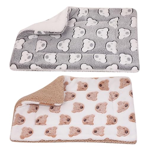 OLACD Warme Nistmatte für den Innenbereich, niedlich, waschbar, Cartoon-Design, 2 Stück, gemütliche Winter-Katzen-Schlafunterlage OLACD Warme Nistmatte für den Innenbereich, niedlich, waschbar, Cartoon-Design, 2 Stück, gemütliche Winter-Katzen-Schlafunterlage von OLACD