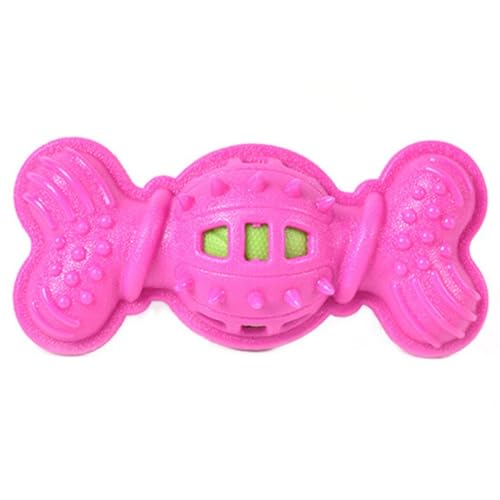 OLACD Welpen-Zahnbürste, Molarenspielzeug, interaktives Gummi-Kauspielzeug, quietschende Form, Süßigkeiten, weich, lustiges Spielzeug, wiederverwendbarer Hund OLACD Welpen-Zahnbürste, Molarenspielzeug, interaktives Gummi-Kauspielzeug, quietschende Form, Süßigkeiten, weich, lustiges Spielzeug, wiederverwendbarer Hund von OLACD
