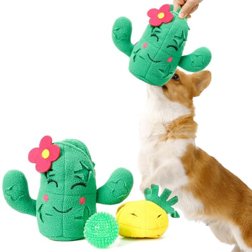 OLACD Welpenpuzzle Kauspielzeug Set - Interaktives 3-in-1 Lustiges Tragbares Quietschendes Hundeball Schnüffelspielzeug für Futterspiel Training OLACD Welpenpuzzle Kauspielzeug Set - Interaktives 3-in-1 Lustiges Tragbares Quietschendes Hundeball Schnüffelspielzeug für Futterspiel Training von OLACD