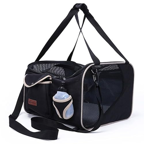 Reisetasche, Outdoor, atmungsaktiv, leicht, Katzen-Netz-Booster, dickes Haustier-Oxford-Sitztuch, faltbare Hundetasche, wiederverwendbar von OLACD