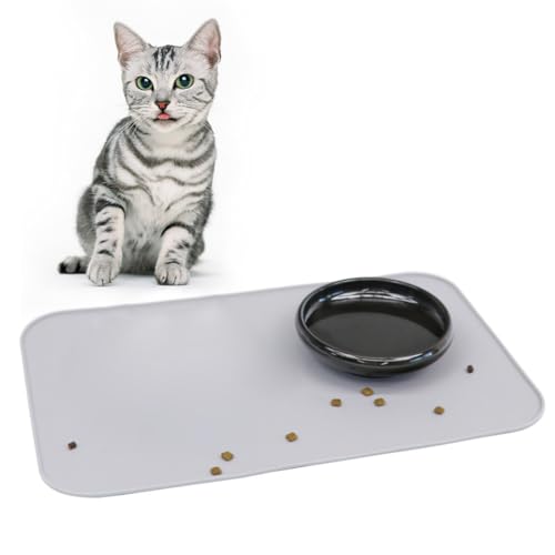Runder Keramik-Snacknapf für Katzen, Wasser- und Futterbedarf für Kätzchen, Welpen von OLACD