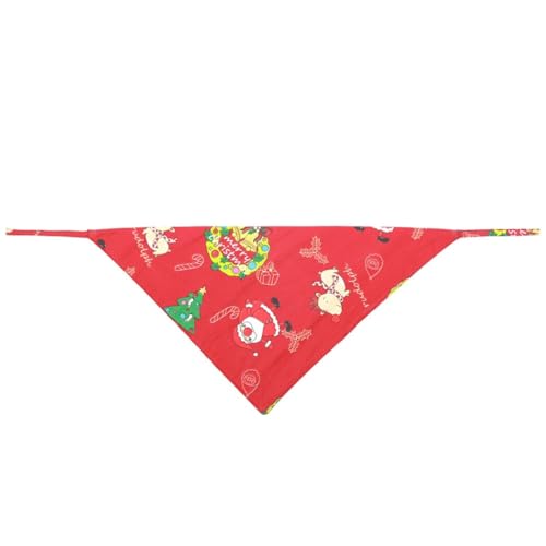 Verstellbares, weiches, modisches Katzen-Halstuch, niedliches Weihnachtstuch, Dreieckstuch für Hunde, gemustert, Tierbedarf, lustige Welpen, weiche Dekoration Verstellbares, weiches, modisches Katzen-Halstuch, niedliches Weihnachtstuch, Dreieckstuch für Hunde, gemustert, Tierbedarf, lustige Welpen, weiche Dekoration von OLACD