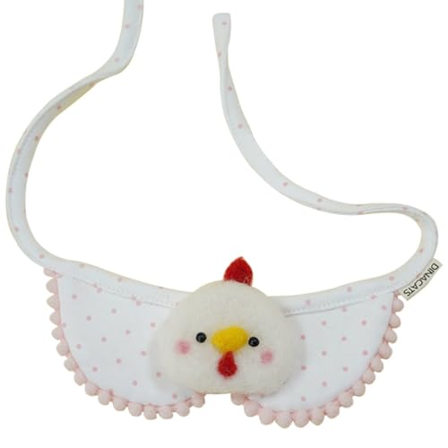 Verstellbares Kätzchen-Halstuch-Halsband - Schönes, waschbares Kostüm mit niedlichen Filzdekorationen für Katzen Verstellbares Kätzchen-Halstuch-Halsband - Schönes, waschbares Kostüm mit niedlichen Filzdekorationen für Katzen von OLACD