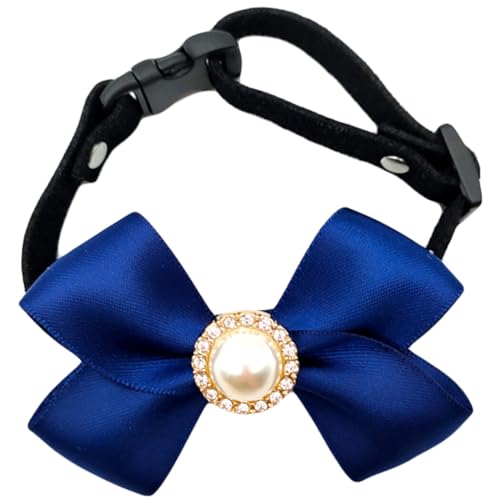 Verstellbares Sicherheitshalsband für Hunde mit Kunstperlen, niedliche Vintage-Katzen-Fliege, einfaches, elegantes Outdoor-Trainingshalsband, Hausparty Verstellbares Sicherheitshalsband für Hunde mit Kunstperlen, niedliche Vintage-Katzen-Fliege, einfaches, elegantes Outdoor-Trainingshalsband, Hausparty von OLACD
