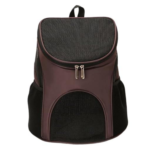 Weiches Nylon, tragbarer, faltbarer Tier-Tragerucksack für Hunde, Katzen, verstellbare Katze, atmungsaktiv, Reisen, kleiner Stoff, praktische Tasche von OLACD