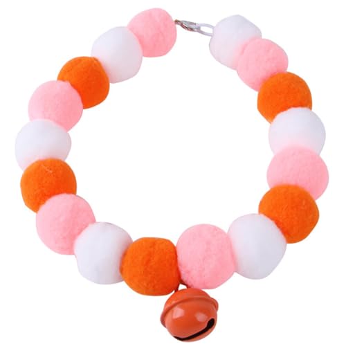 Welpenschleife: Verstellbares, elastisches Hunde-Gummiband mit Glockenfunktion und bezauberndem Katzenzubehör, Kostüm, einfaches Pompon-Halsband Welpenschleife: Verstellbares, elastisches Hunde-Gummiband mit Glockenfunktion und bezauberndem Katzenzubehör, Kostüm, einfaches Pompon-Halsband von OLACD