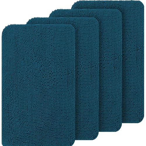 OLANLY Hunde-Fußmatten-Set, 4-teilig, 76 x 50 cm, absorbiert Feuchtigkeit und Schmutz, saugfähige, rutschfeste, waschbare Fußmatte, schnell trocknende Chenille-Schlammmatte für Hunde, Eingangsteppich OLANLY Hunde-Fußmatten-Set, 4-teilig, 76 x 50 cm, absorbiert Feuchtigkeit und Schmutz, saugfähige, rutschfeste, waschbare Fußmatte, schnell trocknende Chenille-Schlammmatte für Hunde, Eingangsteppich von OLANLY