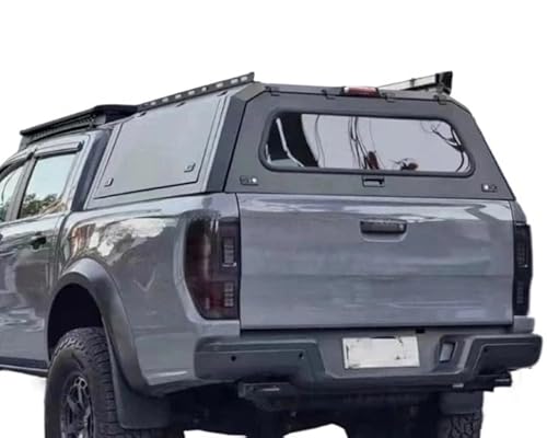 OLCYBDFC 4X4 Offroad Pickup Hardtop Topper LKW-Ladefläche Tonneau Next Gen Kompatibel for Ford Ranger 2023 F150 Camper Shell Ute Canopy von OLCYBDFC