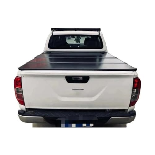 OLCYBDFC Aluminium-Deckdeckel, dreifach gefaltet, schützt vor Staub und Wasser, kompatibel mit Nissan Navara Np300 Frontier D23 Fit Pickup Truck, Harte Persenning OLCYBDFC Aluminium-Deckdeckel, dreifach gefaltet, schützt vor Staub und Wasser, kompatibel mit Nissan Navara Np300 Frontier D23 Fit Pickup Truck, Harte Persenning von OLCYBDFC