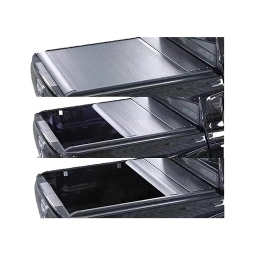 OLCYBDFC Automatisch einziehbare Harte Ladeflächenabdeckung, kompatibel mit der Ladefläche des Ford F150, schwarz matt, verhindert Staub und Wasser, einziehbare Ladeflächenabdeckung aus Aluminium for OLCYBDFC Automatisch einziehbare Harte Ladeflächenabdeckung, kompatibel mit der Ladefläche des Ford F150, schwarz matt, verhindert Staub und Wasser, einziehbare Ladeflächenabdeckung aus Aluminium for von OLCYBDFC