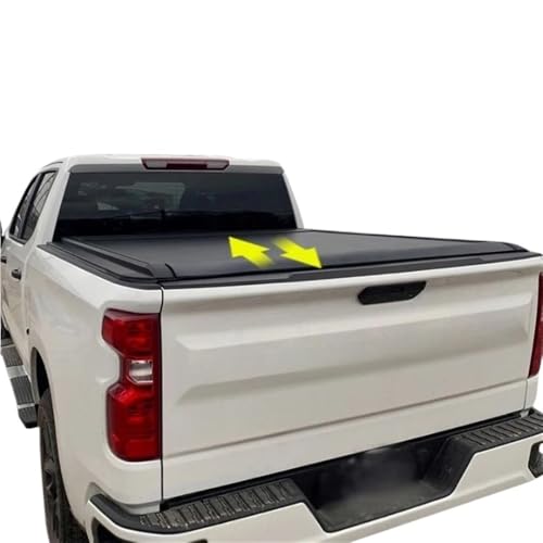 OLCYBDFC Automatische Hard Roll Up Pickup Truck Einziehbare Bettabdeckung Elektrischer Tonneau-Deckel Kompatibel for Chevrolet Gmc Chevy Silverado von OLCYBDFC