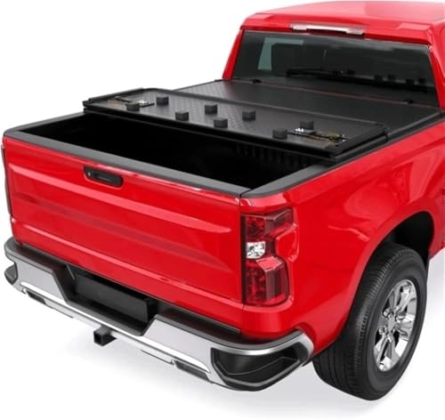 OLCYBDFC Dreifach Faltbare Hartschalen-Ladeflächenabdeckung for Chevy Silverado/Kompatibel mit GMC Sierra Bed 3 Fold Fleet 2014 2015 2016 2017 2018 OLCYBDFC Dreifach Faltbare Hartschalen-Ladeflächenabdeckung for Chevy Silverado/Kompatibel mit GMC Sierra Bed 3 Fold Fleet 2014 2015 2016 2017 2018 von OLCYBDFC