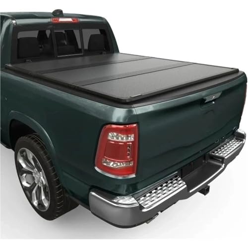 OLCYBDFC FRP Harte dreifach faltbare Ladeflächenabdeckung for LKWs, passend for Dodge Ram 1500 2009 2010 2011 2012 2013 2014 2015 2016 2017 2018 2019 2020 2021 2022 2023 2024 2025, 1,72 m Bett ohne Ra OLCYBDFC FRP Harte dreifach faltbare Ladeflächenabdeckung for LKWs, passend for Dodge Ram 1500 2009 2010 2011 2012 2013 2014 2015 2016 2017 2018 2019 2020 2021 2022 2023 2024 2025, 1,72 m Bett ohne Ra von OLCYBDFC