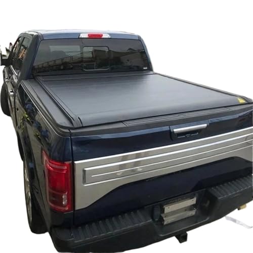 OLCYBDFC Fabrikpreis Pick-Up-Zubehör Hintere Abdeckung Einziehbare Tonneau-Abdeckungen Roll-Up-Bett-LKW Kompatibel for Ford F-Serie F150(Manual Version) von OLCYBDFC