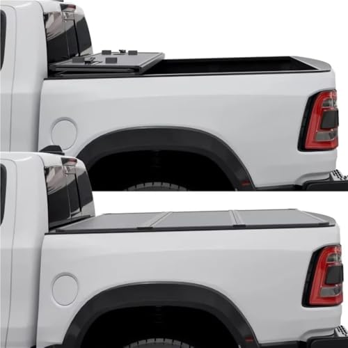 OLCYBDFC |HTF011|Passend for Dodge Ram 2009 2010 2011 2012 2013 2014 2015 2016 2017 2018 2019 2020 2021 2022 2023 2024 2025 1500 5' 7" Bett ohne, Harte, Faltbare Ladeflächenabdeckung OLCYBDFC |HTF011|Passend for Dodge Ram 2009 2010 2011 2012 2013 2014 2015 2016 2017 2018 2019 2020 2021 2022 2023 2024 2025 1500 5' 7" Bett ohne, Harte, Faltbare Ladeflächenabdeckung von OLCYBDFC