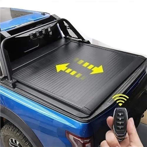 OLCYBDFC Hardtop-Abdeckung aus Aluminiumlegierung, einziehbar, Rollladendeckel, LKW-Pick-up-Bettabdeckungen, kompatibel mit Dodge Ram 1500 OLCYBDFC Hardtop-Abdeckung aus Aluminiumlegierung, einziehbar, Rollladendeckel, LKW-Pick-up-Bettabdeckungen, kompatibel mit Dodge Ram 1500 von OLCYBDFC