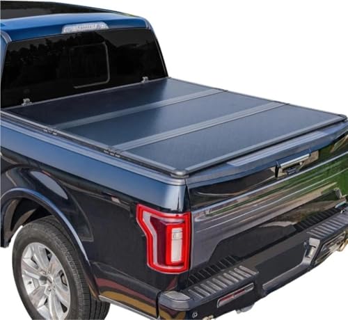 OLCYBDFC Harte, Faltbare Ladeflächenabdeckung, kompatibel mit Dodge Ram 1500 Classic & New (2009–2025), 5,7 Fuß Kurze Box ohne Rambox, Tri von OLCYBDFC