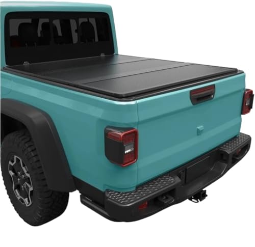OLCYBDFC Harte, dreifach Faltbare Ladeflächenabdeckung, kompatibel mit Jeep Gladiator JT 2020 2021 2022 2023 2024 2025, 1,52 m Bett mit Trail-Rail-System OLCYBDFC Harte, dreifach Faltbare Ladeflächenabdeckung, kompatibel mit Jeep Gladiator JT 2020 2021 2022 2023 2024 2025, 1,52 m Bett mit Trail-Rail-System von OLCYBDFC