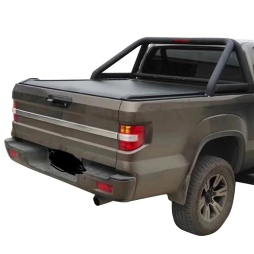 OLCYBDFC Harte Aluminiumlegierung Elektrische Roll-up Pickup Truck Tonneau Bett Abdeckung Kompatibel for Huang Hai N1 N2 N3 N7 von OLCYBDFC