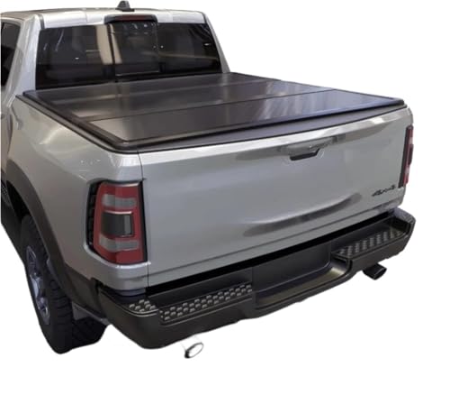 OLCYBDFC Hartschalen-Ladeflächenabdeckung, faltbar, passend for Dodge Ram 2009–2025, 1500, 6 Fuß 4 Zoll, ohne Ladefläche, kompatibel mit Ram Box (76,3 Zoll), Tulh012 von OLCYBDFC