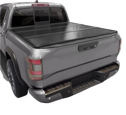 OLCYBDFC Hartschalen-Ladeflächenabdeckung, faltbar, passend for Nissan Frontier 2005–2024, 1,5 m Ladefläche (148,9 cm) – Tulh033 von OLCYBDFC