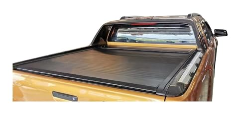 OLCYBDFC Kompatibel mit Ford Ranger Pickup, Rückabdeckung, Push-Pull-Teleskop-Flachabdeckung, Pickup, modifizierte Rückabdeckung, Rollladen OLCYBDFC Kompatibel mit Ford Ranger Pickup, Rückabdeckung, Push-Pull-Teleskop-Flachabdeckung, Pickup, modifizierte Rückabdeckung, Rollladen von OLCYBDFC