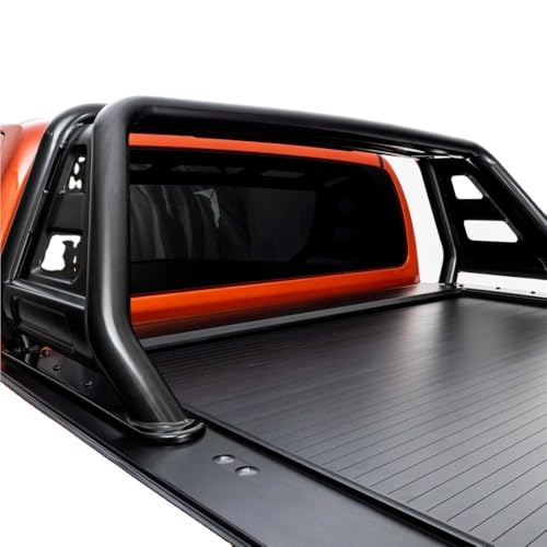 OLCYBDFC Kompatibel mit Mitsubishi TRI. Verhindert Staub und Wasser. Hartes Aluminium, einziehbare Ladeflächenabdeckung for Pickup-Trucks, manueller Rolldeckel.(Manual Lock) von OLCYBDFC