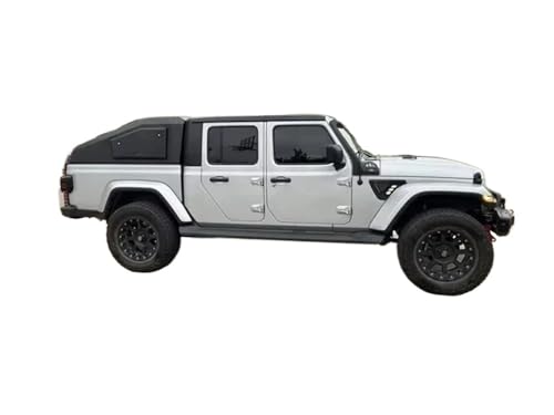 OLCYBDFC Manganstahl-Schrägheck-Hardtop-Pickup-Fastback-LKW-Passform Kompatibel mit Jeep Gladiator Canopy von OLCYBDFC