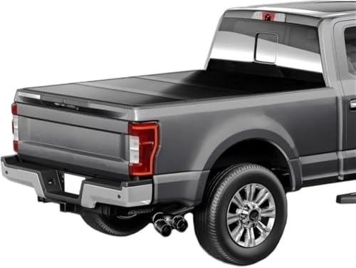 OLCYBDFC Perfit Liner 6,75' (82 Zoll) Ladefläche aus Frp, Harte dreifach Faltbare Ladeflächenabdeckung, kompatibel mit Ford F250 F350 F450 1999–2025 Super Duty Styleside/Fleetside von OLCYBDFC