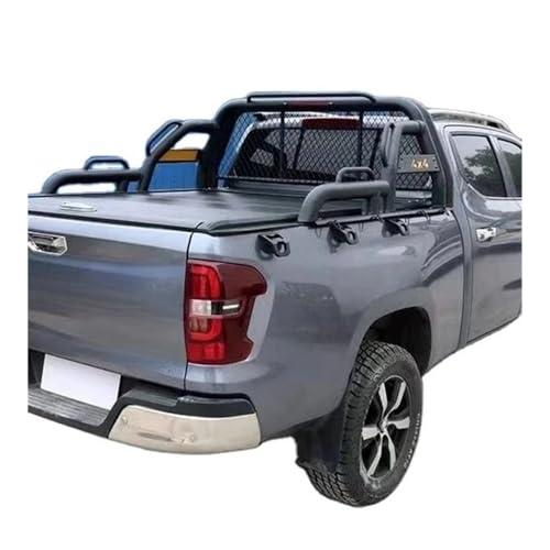 OLCYBDFC Pickup Fullbox Hochleistungs-Pickup-Truck-Laderaumabdeckung Einziehbare Rollladenabdeckung Kaicene F70 Kompatibel mit Peugeot Hunter(Manual Lock) von OLCYBDFC