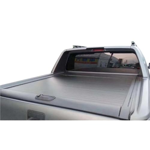 OLCYBDFC Pickup Truck Bett Abdeckung Roller Deckel Manuelle Harte Versenkbare Tonneau Abdeckungen Kompatibel for Ford Ranger F150(Manual Lock) von OLCYBDFC