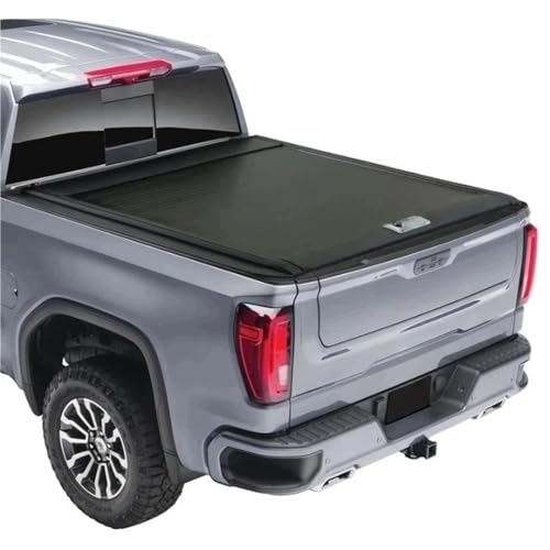 OLCYBDFC Pickuptruck Tonneau Cover Kompatibel for Gmc Sierra Aluminium Ute Deckel Bett Tonneau Cover Harte Klapp Shutter Tonneau(Manual Lock) von OLCYBDFC