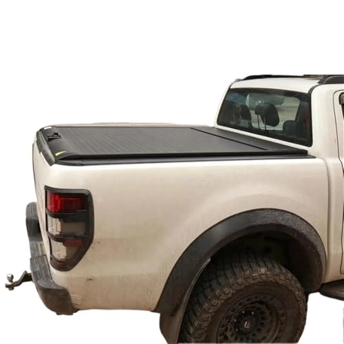 OLCYBDFC Roll-Up Versenkbare Manuelle Tonneau Abdeckung Pickup Harte Bett Abdeckung Roller Deckel Kompatibel for Ford Ranger Wildtrak/Ranger XLT von OLCYBDFC