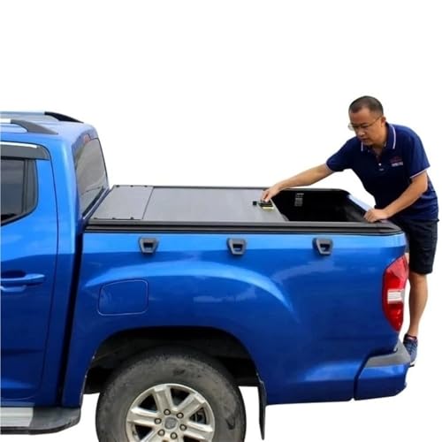 OLCYBDFC Rollladenabdeckung for Pickup-Trucks, Harte Ladeflächenabdeckung for Ladeflächenabdeckungen, kompatibel mit Toyota Tacoma 2013, kompatibel mit Ford F 150, kompatibel mit Jeep Gladiator von OLCYBDFC