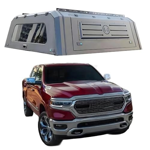 OLCYBDFC Topper Truck Manganstahl-Hardtop-Überdachung, verhindert Staub und Wasser, Hardtop-Überdachung, kompatibel mit Dodge Ram 1500, 6,4 Fuß OLCYBDFC Topper Truck Manganstahl-Hardtop-Überdachung, verhindert Staub und Wasser, Hardtop-Überdachung, kompatibel mit Dodge Ram 1500, 6,4 Fuß von OLCYBDFC