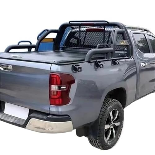 OLCYBDFC Vorzugspreis! Harte Ladeflächenabdeckung for Pickup-Trucks, Schieberolldeckel, Ladeflächenabdeckung, kompatibel mit KAICENE F70, kompatibel mit Peugeot LANDTREK(Manual Lock) von OLCYBDFC