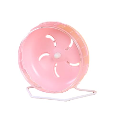 Hamsterräder, leise Hamster-Übungsräder, Hamster oder andere Kleintiere, Kunststoff-Laufräder, Ruhe und Übung, Rosa, 14 cm Hamsterräder, leise Hamster-Übungsräder, Hamster oder andere Kleintiere, Kunststoff-Laufräder, Ruhe und Übung, Rosa, 14 cm von OLEOJH