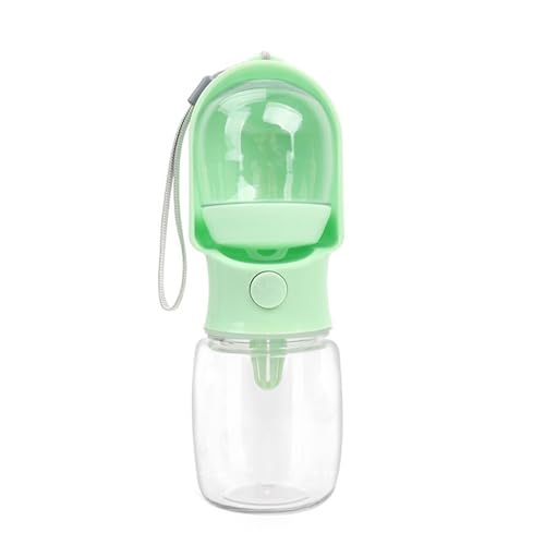 Hunde-Wasserflasche, tragbar für Haustierreisen, Wasserspender für kleine Hunde, Spaziergänge im Freien, für Katzen und Hunde, Grün||Klein Hunde-Wasserflasche, tragbar für Haustierreisen, Wasserspender für kleine Hunde, Spaziergänge im Freien, für Katzen und Hunde, Grün||Klein von OLEOJH