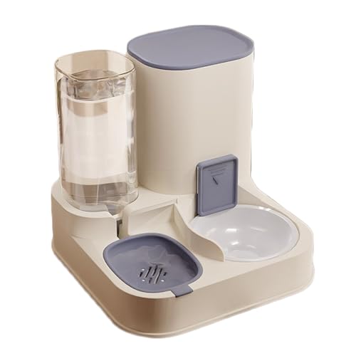 Katzenfutter- und Wassernapf Set, Automatisches Füttern Integriertes Set, Abnehmbarer Hundenapf mit Wasserspender, Geeignet für Katzen und Hunde, Blau||Gewöhnlicher Napf Katzenfutter- und Wassernapf Set, Automatisches Füttern Integriertes Set, Abnehmbarer Hundenapf mit Wasserspender, Geeignet für Katzen und Hunde, Blau||Gewöhnlicher Napf von OLEOJH