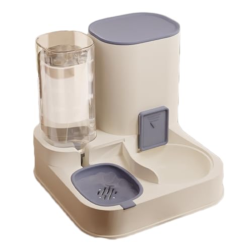 Katzenfutter und Wassernapf Set, Automatisches Füttern Integriertes Set, Abnehmbarer Hundenapf mit Wasserspender, Geeignet für Katzen und Hunde-Blau|Keramiknapf Katzenfutter und Wassernapf Set, Automatisches Füttern Integriertes Set, Abnehmbarer Hundenapf mit Wasserspender, Geeignet für Katzen und Hunde-Blau|Keramiknapf von OLEOJH