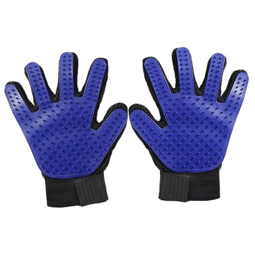 OLEOJH Fellpflege-Handschuhe für Haustiere, Katzen und Hunde, effiziente Tierhaarentfernungshandschuhe, Massage-Pflegehandschuhe, geeignet für Katzen, Hunde, Kaninchen usw., Blau OLEOJH Fellpflege-Handschuhe für Haustiere, Katzen und Hunde, effiziente Tierhaarentfernungshandschuhe, Massage-Pflegehandschuhe, geeignet für Katzen, Hunde, Kaninchen usw., Blau von OLEOJH