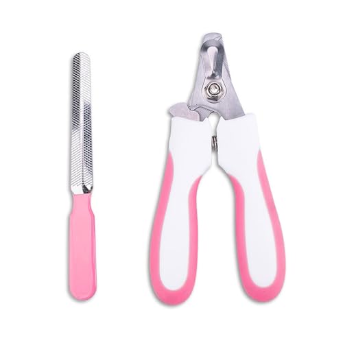 OLEOJH Katzen-Nagelknipser, Katzen-Nagelknipser mit Sicherheitsschutz, sicher und stabil, professioneller Nagelknipser für Katzen, geeignet für Katzen, Hunde, Kaninchen, Rosa, Größe L OLEOJH Katzen-Nagelknipser, Katzen-Nagelknipser mit Sicherheitsschutz, sicher und stabil, professioneller Nagelknipser für Katzen, geeignet für Katzen, Hunde, Kaninchen, Rosa, Größe L von OLEOJH