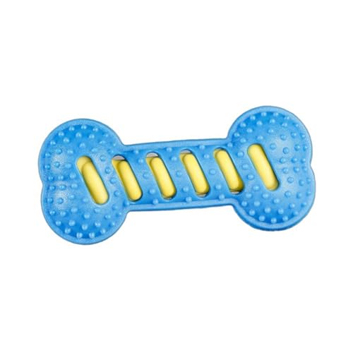 OLEOJH Langlebiges Kauspielzeug für Hunde, zum Zähneknirschen, saubere Zähne, geeignet für mittelgroße Hunde, 19 x 9 cm, Blau OLEOJH Langlebiges Kauspielzeug für Hunde, zum Zähneknirschen, saubere Zähne, geeignet für mittelgroße Hunde, 19 x 9 cm, Blau von OLEOJH