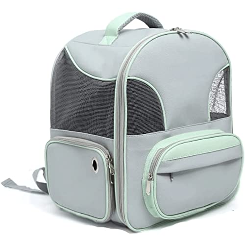 OLOTU Doppelschulter-Katzenrucksack, Katzentrage mit großer Kapazität, Leichter tragbarer Hunderucksack für Reisen/Wandern/Outdoor OLOTU Doppelschulter-Katzenrucksack, Katzentrage mit großer Kapazität, Leichter tragbarer Hunderucksack für Reisen/Wandern/Outdoor von OLOTU