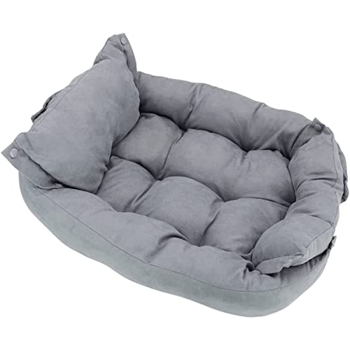 OLOTU Hundebett Multifunktion Flauschig Warm Hundesofa Bett Winter Haustier Hund Katzen Bett Schlafhaus Zwinger Kissen Welpenmatratze Haustierhaus Indoor von OLOTU