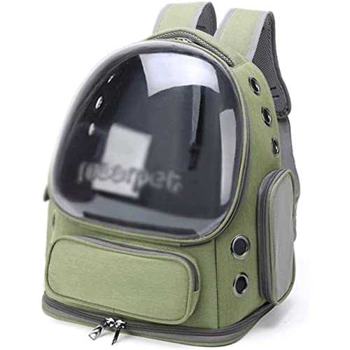 OLOTU Schulter-Katzen-Rucksack, Raumkapsel-Hundetransport-Rucksack, tragbarer Multifunktions-Katzen-Rucksack, 42 ​​* 34 * 27 cm von OLOTU