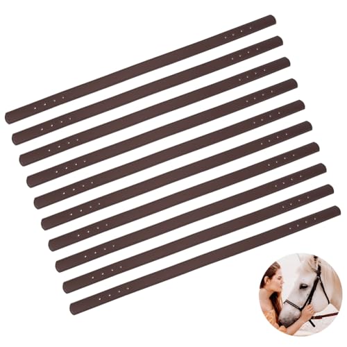 OLYCRAFT 10 Stück Braune Ersatzkrone Aus Leder Für Breakaway Halfter 60cm Glatt Ersatz Kronenersatz Aus Kunstleder Abreißbarer Kronenriemen Für Breakaway Halter OLYCRAFT 10 Stück Braune Ersatzkrone Aus Leder Für Breakaway Halfter 60cm Glatt Ersatz Kronenersatz Aus Kunstleder Abreißbarer Kronenriemen Für Breakaway Halter von OLYCRAFT